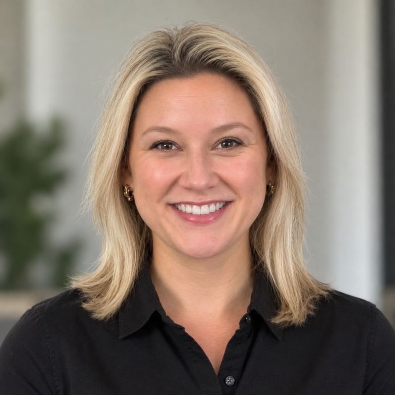 Portrait of Katherine Andruha, founder of Apex Sports & Courts